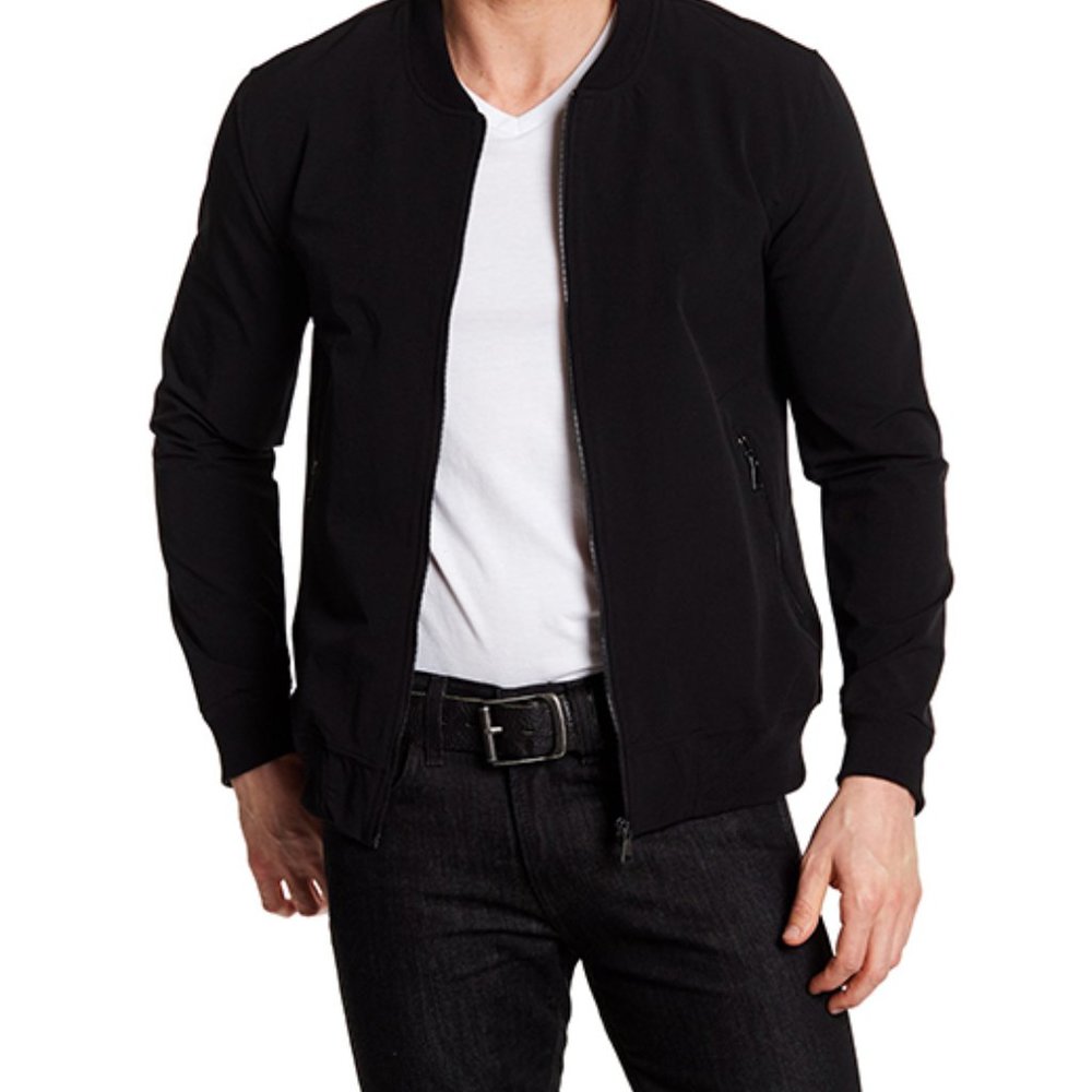 Sovereign Code Mens Full Zip Breez Bomber Jacket